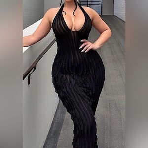 Elegant Black Evening Dress